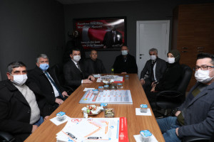 AK Parti İl Başkanı Özcan’dan Belediyemize Ziyaret